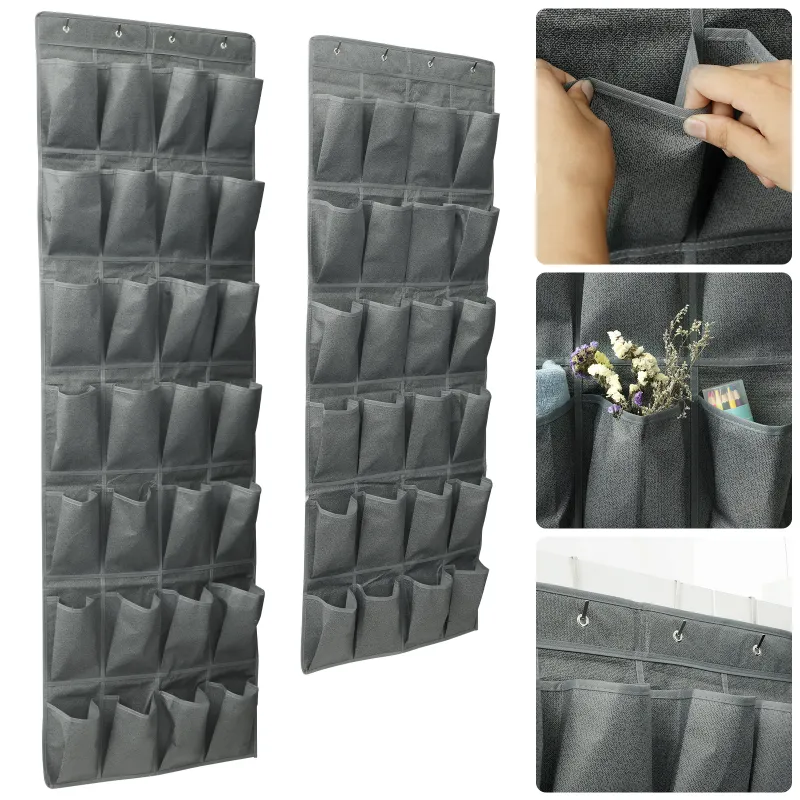 Large Mesh Wall Storage Bag Organizer 6