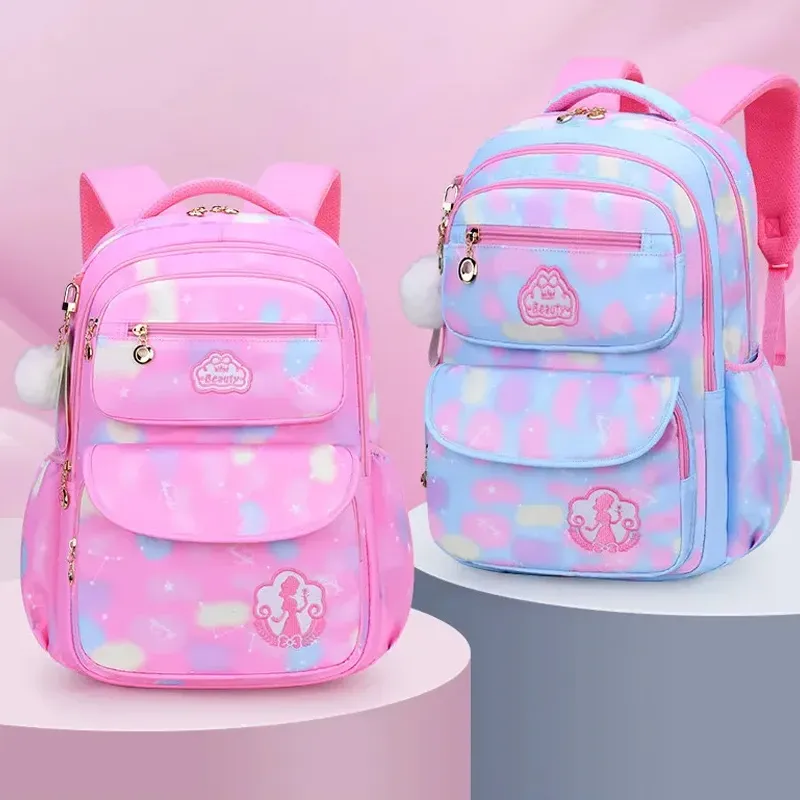 Kawaii Pink Girls School Backpack 1