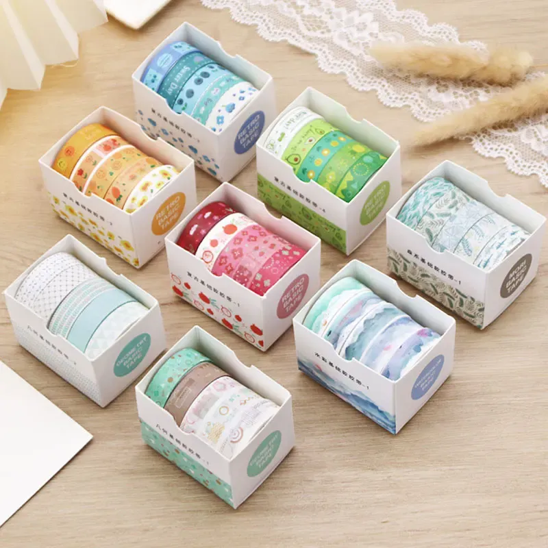 Kawaii Washi Tape Set - 5 PCS 1