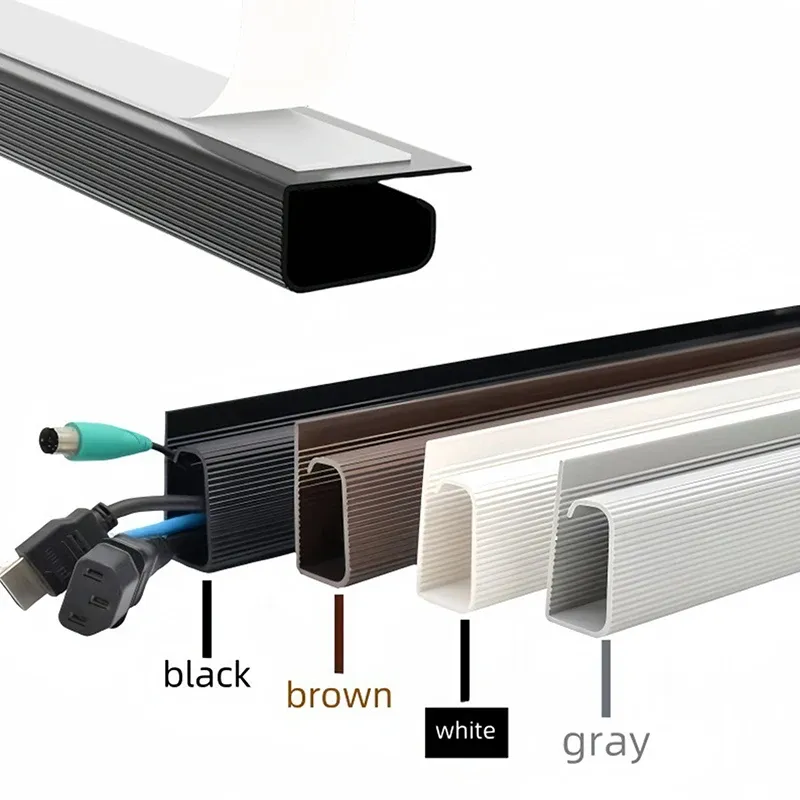 PVC Desk Cable Organizer Tray 3