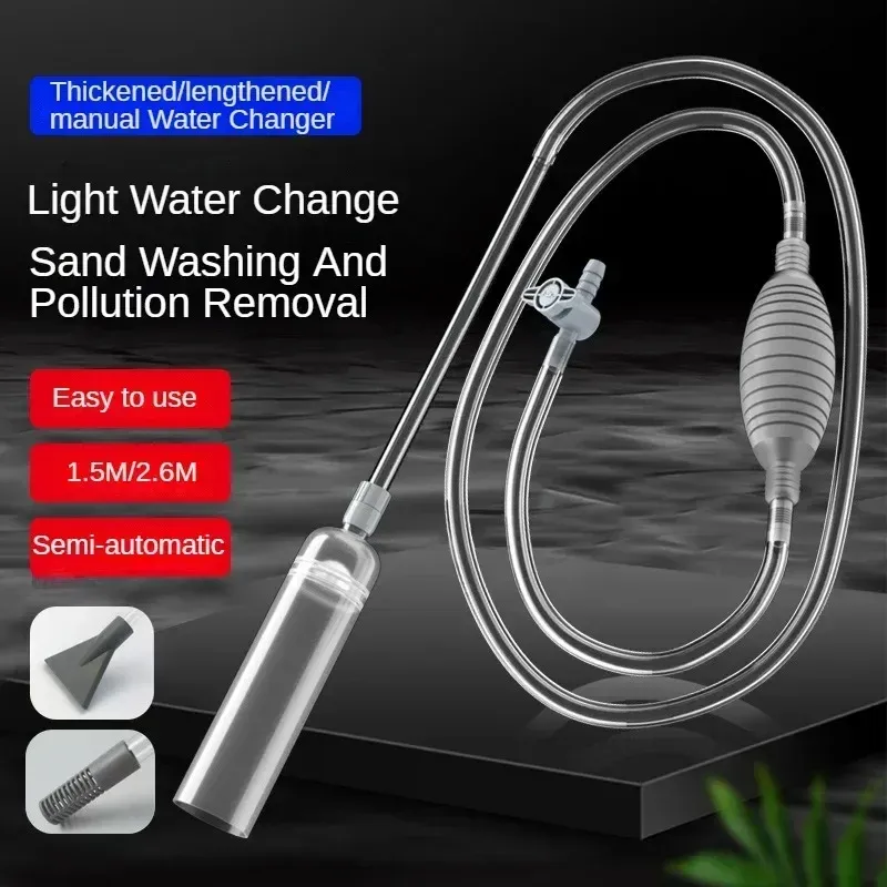Aquarium Siphon Pump Gravel Cleaner 2