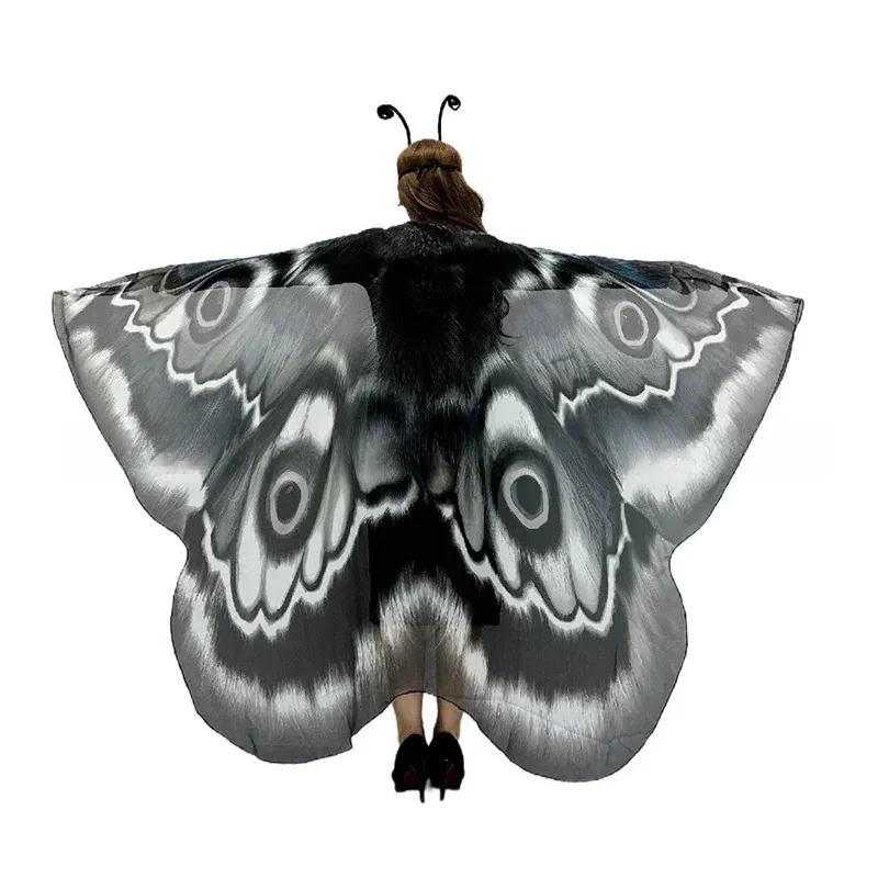Moth Butterfly Wings Costume Set 6