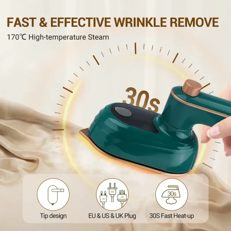 Mini Portable Handheld Garment Steamer 4