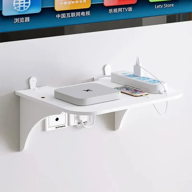 Floating Router Storage Shelf 1