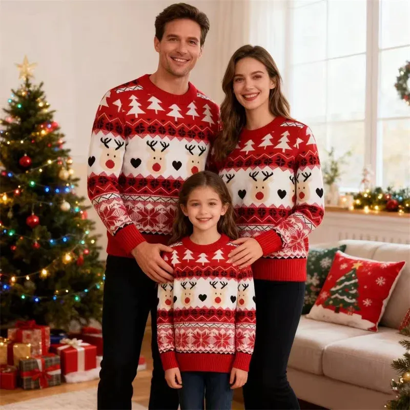 Family Christmas Matching Sweaters 2