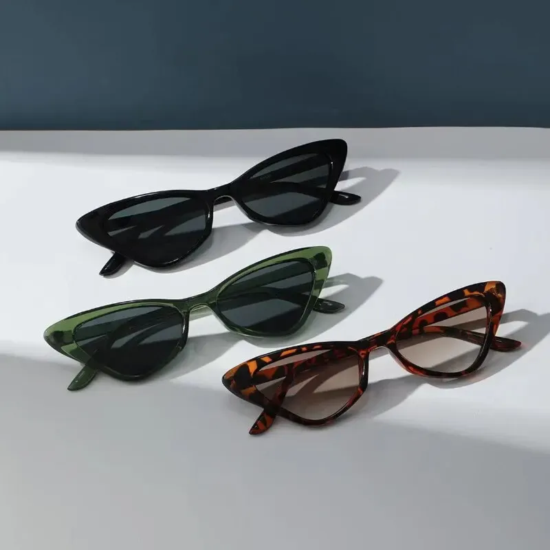 3 Pack Small Cat Eye Sunglasses Set 5