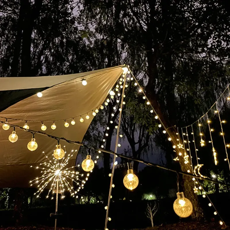 Solar Crystal Ball Fairy Lights 6