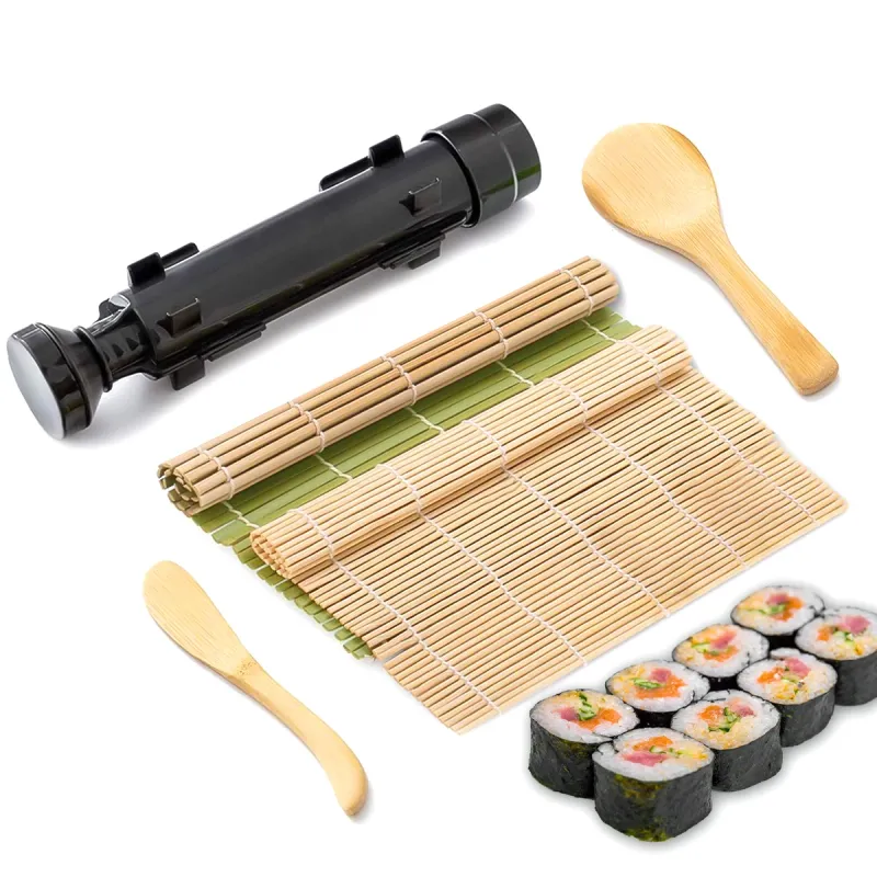 Complete Sushi Maker Set with Bazooka Kit 1