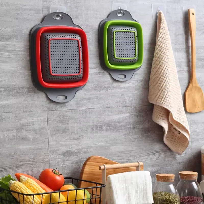 Foldable Silicone Colander Basket 5
