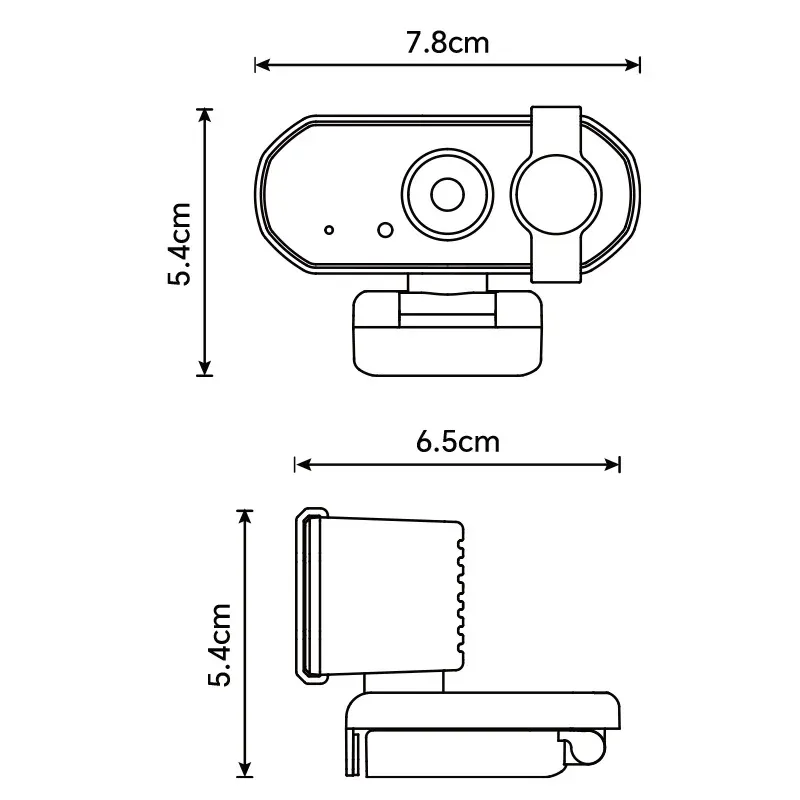 4K USB Webcam with Mic & Autofocus 4