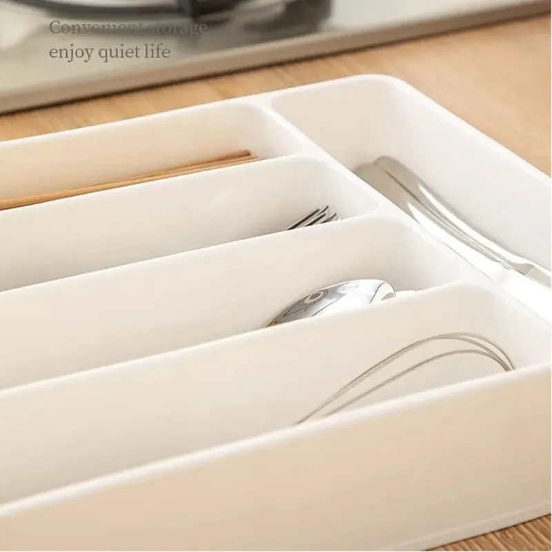 4-Compartment Cutlery Organizer Tray 1