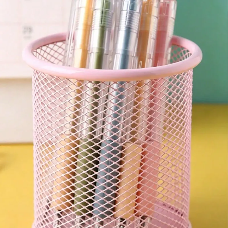 Hollow Mesh Pen Holder Organizer 3