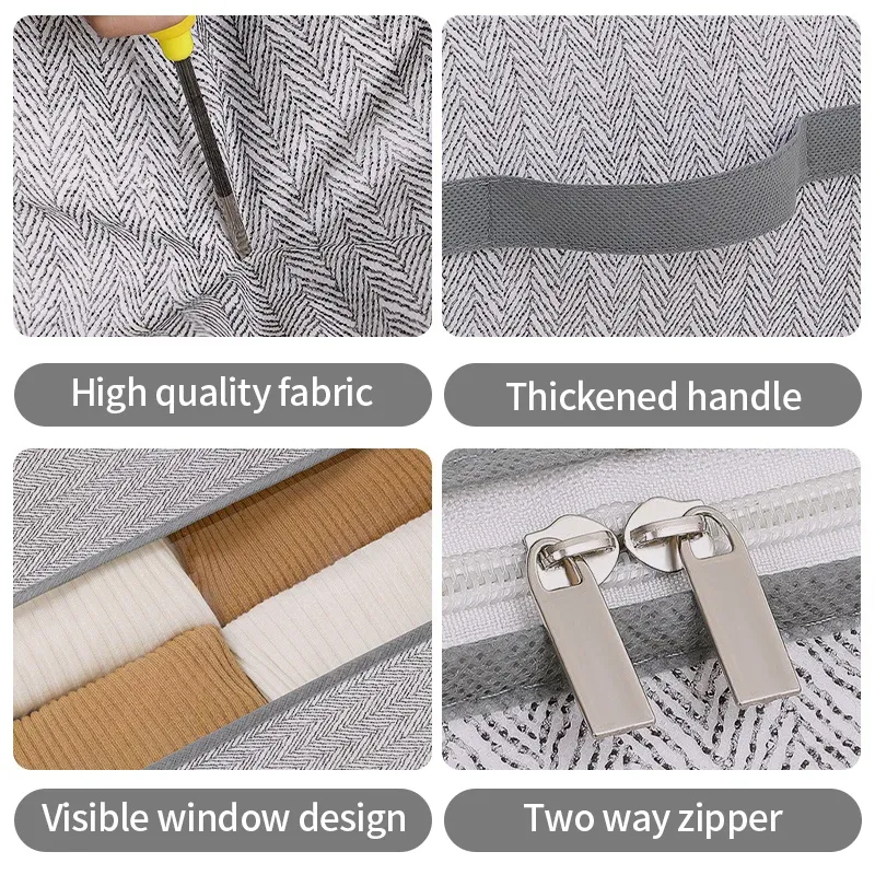 Under Bed Storage Bag for Quilts & Clothes 5