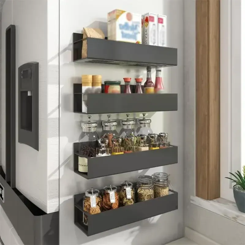 Magnetic Spice Rack for Fridge 1