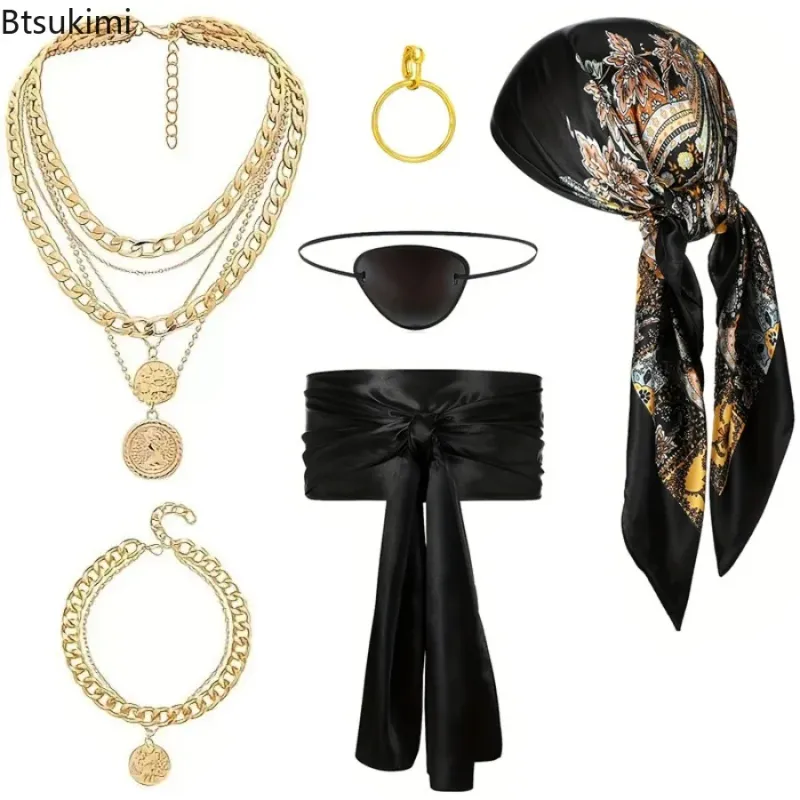 Pirate Costume Accessories Set 4