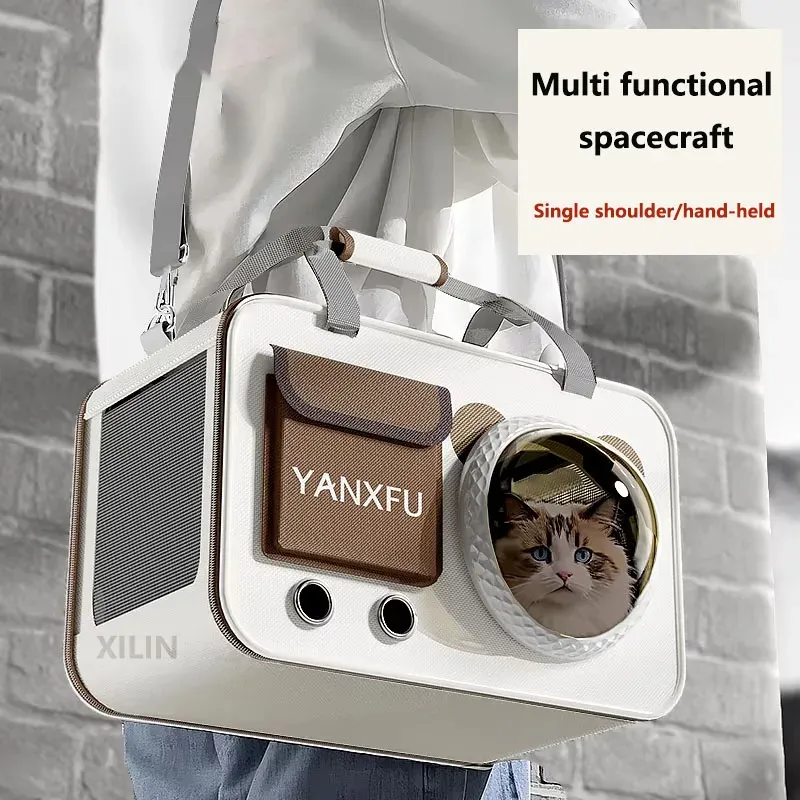 Cat Backpack Carrier with Bubble Window 2