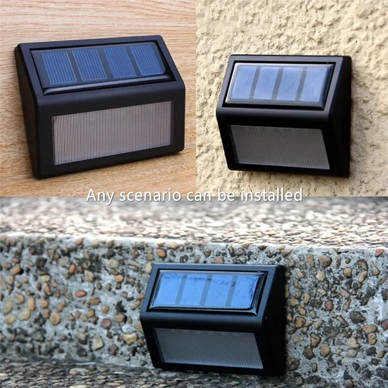 Solar Stair Lights - Outdoor LED Step Lamps 6