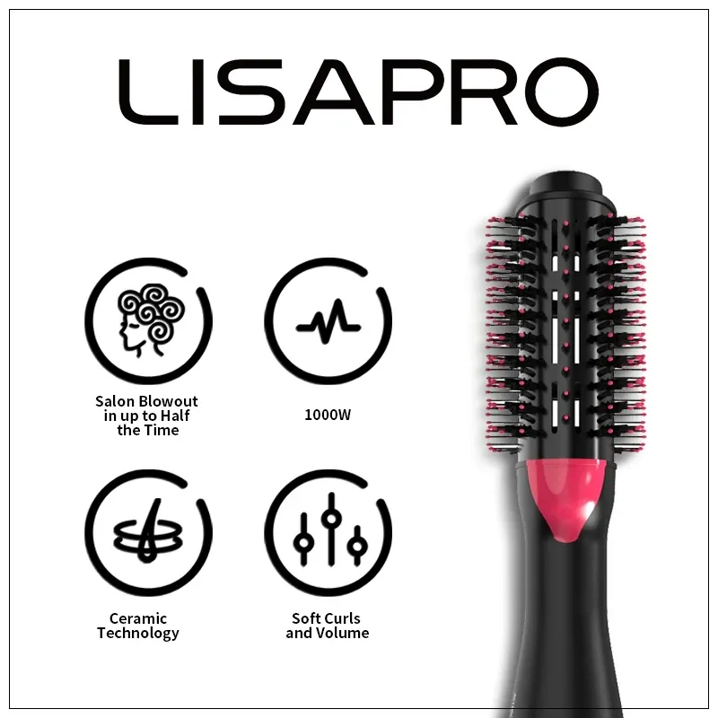 3-in-1 Hot Air Brush & Volumizer 3
