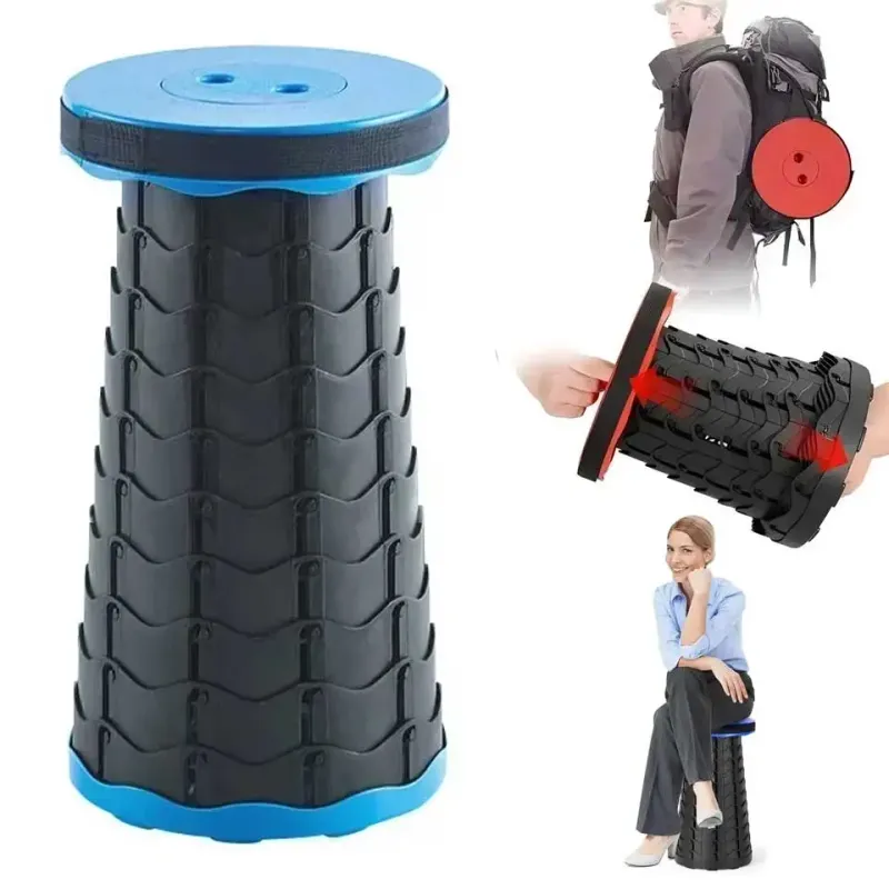 Portable Folding Telescopic Stool 1