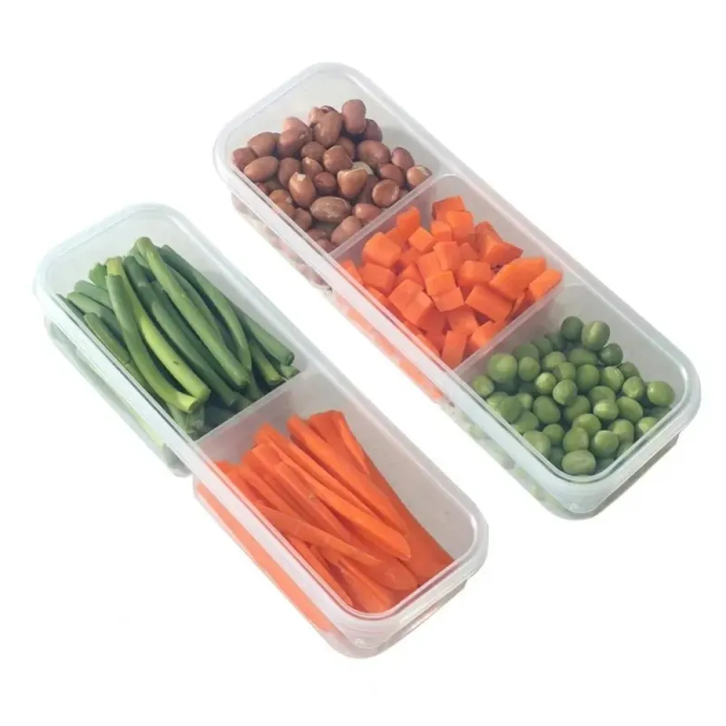 Transparent Stackable Refrigerator Storage Box 1