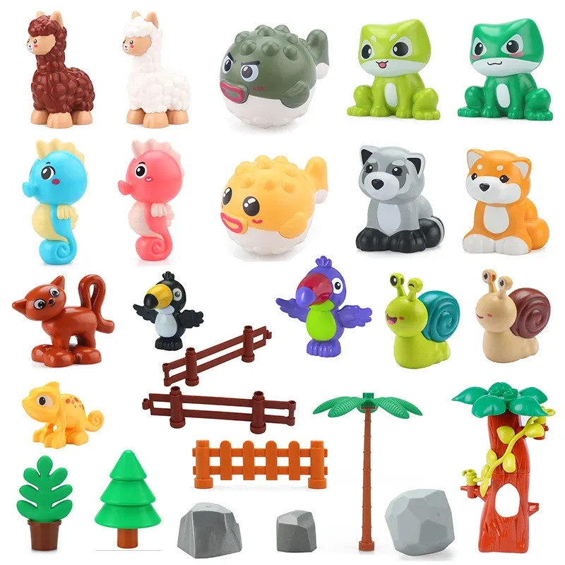 Farm Animals Bricks Christmas Set 1