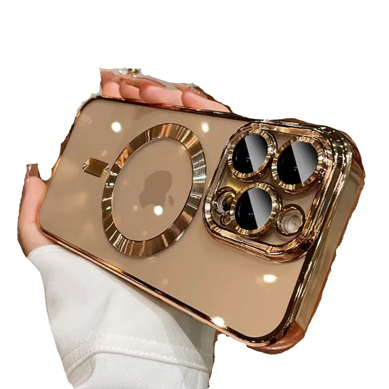 Desert Gold iPhone Case - Clear Magnetic 5