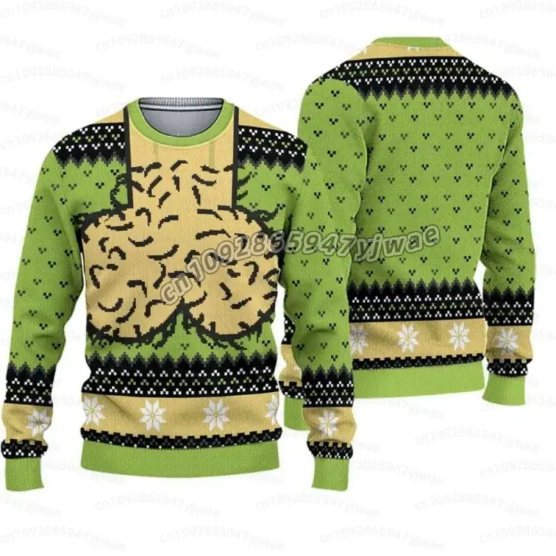 Christmas Chicken Long Sleeve Hoodie 3