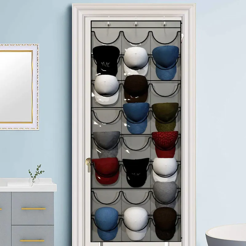 24 Grid Hanging Shoe Organizer 5