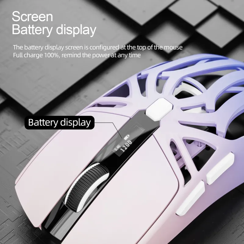 SmailWolf RS8 Wireless Gaming Mouse 6