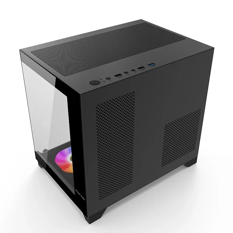 Power Train Coloured Glaze PC Case 6