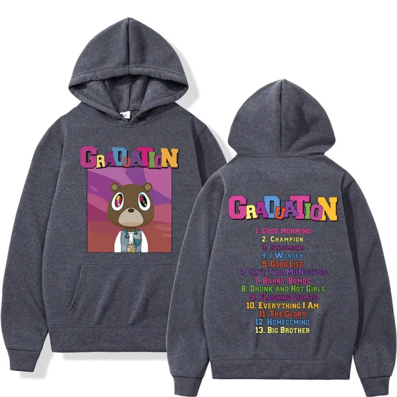 Kanye West Album Print Hoodie 5