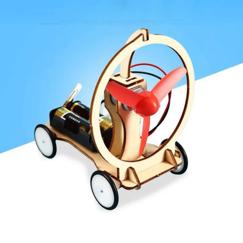 DIY Electric Wind Car Science Kit 3