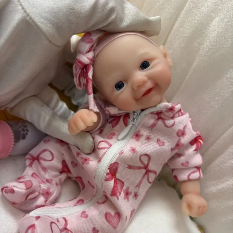 Mini Silicone Reborn Baby Doll 2