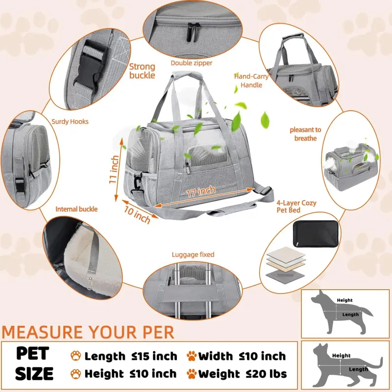 Airline Approved Pet Carrier Bag 4