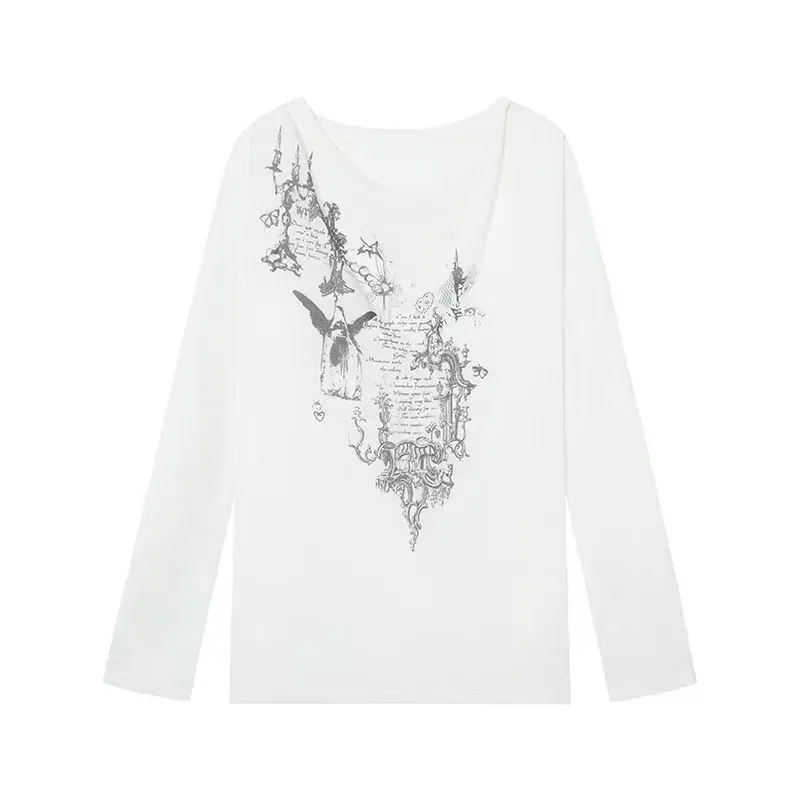 Yedinas Korean Graphic Tee - Long Sleeve 6