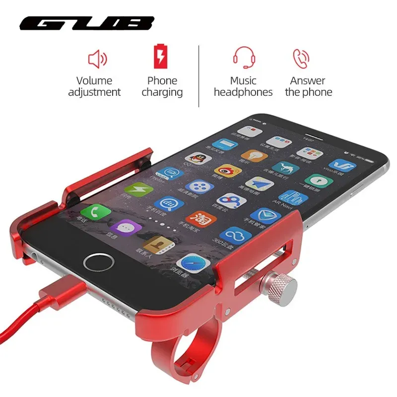 GUB P30 Aluminum Bike Phone Mount 4