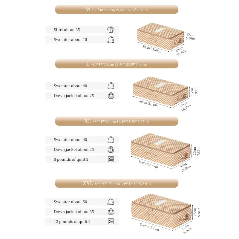 Foldable Under Bed Storage Box 6