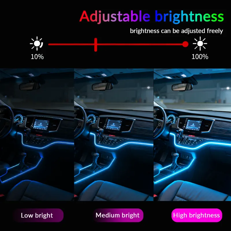 18-in-1 Car Ambient LED Lighting Kit 2