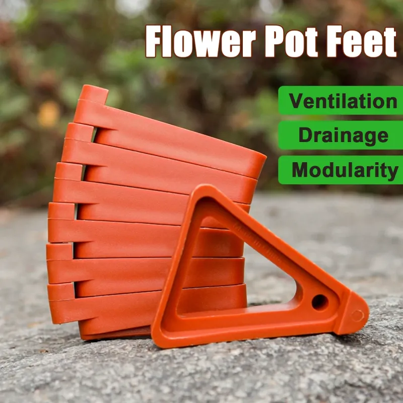 Plant Pot Feet Drainage Risers 1