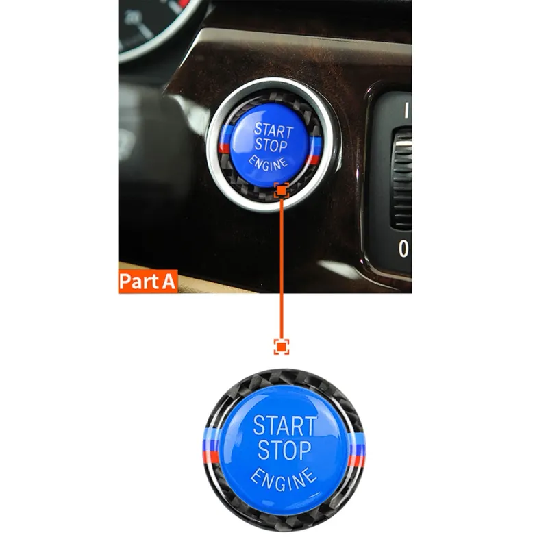 BMW E90 Start/Stop Button Cover 4
