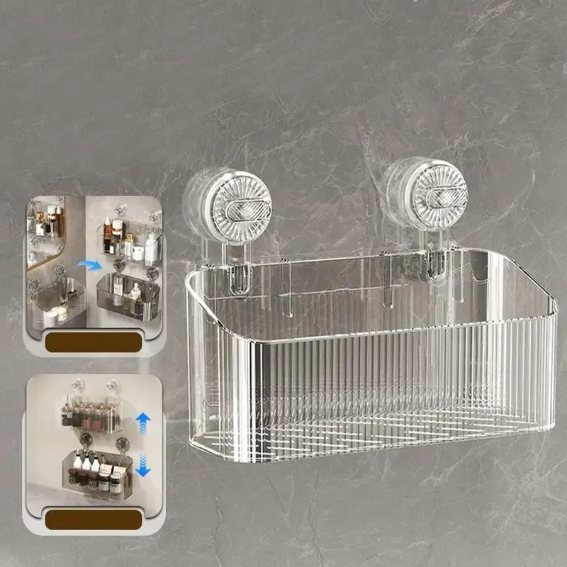 Suction Cup Shower Shelf Organizer 4