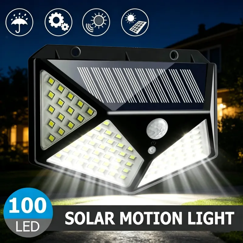 Solar Motion Sensor Wall Light 1