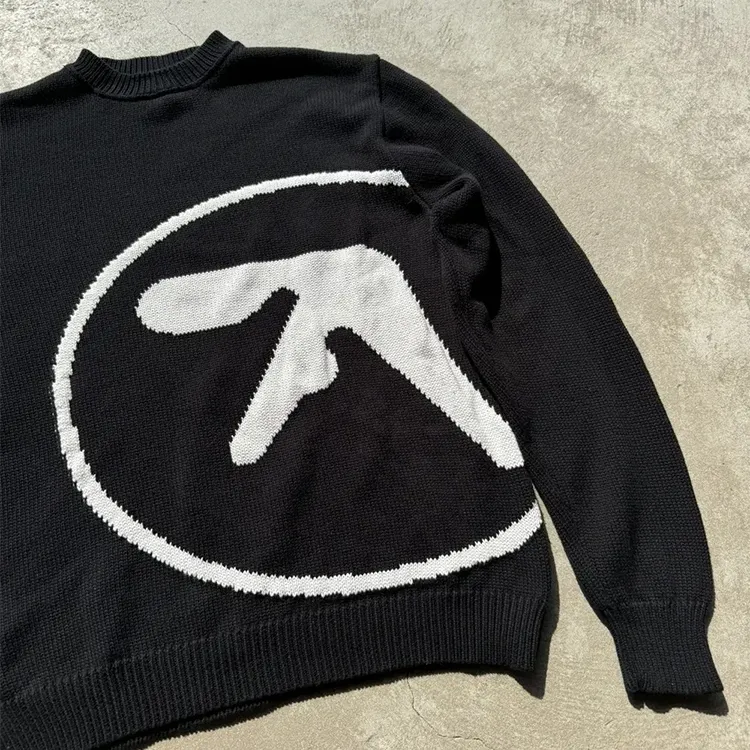 Y2K Aphex Twin Knit Sweater 2
