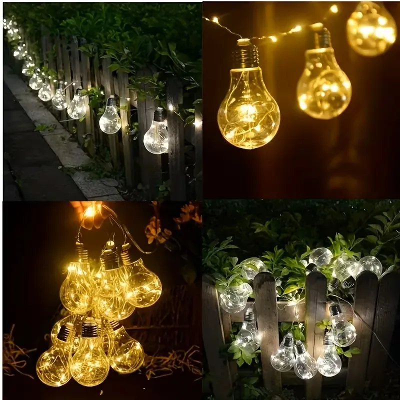 LED Clear Bulb String Lights 2