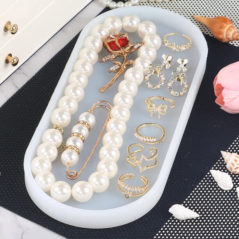Silicone Countertop Vanity Tray 6