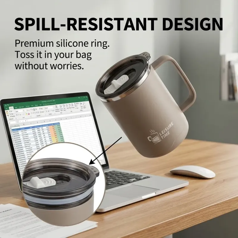 304 Stainless Steel Insulated Travel Mug 5