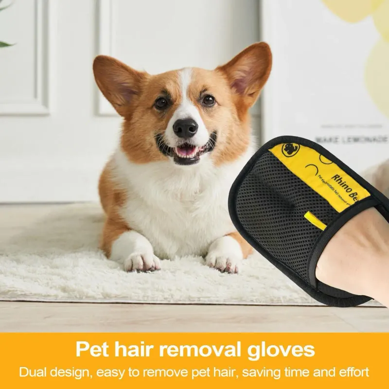 Double Sided Cat Grooming Gloves (2-Pack) 4