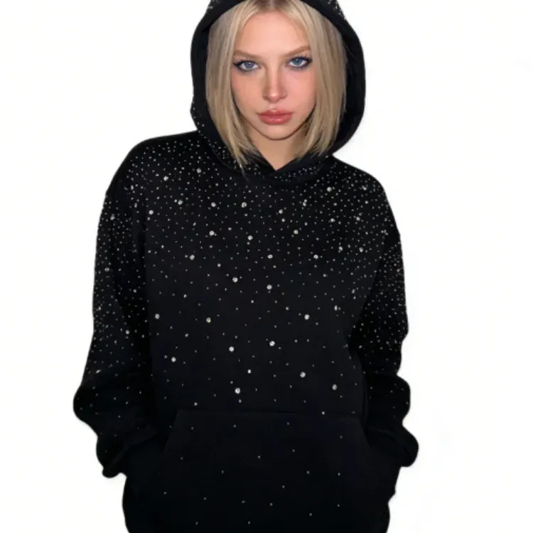 Sparkle Starry Rhinestone Hoodie 1