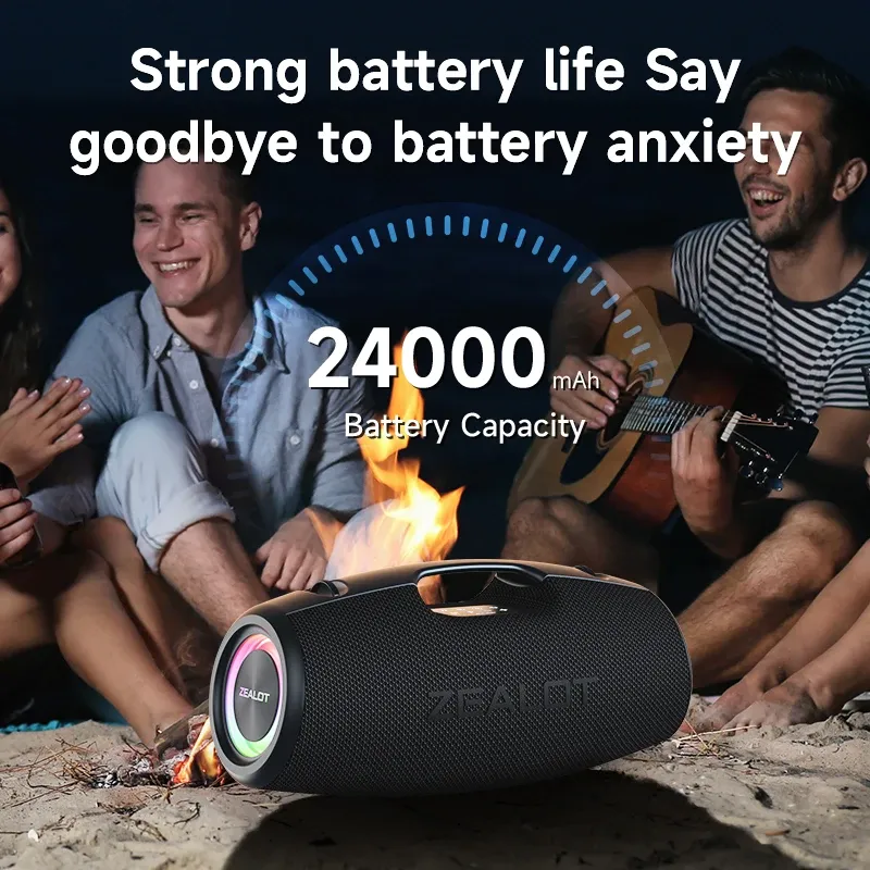 ZEALOT-S78 120W Portable Bluetooth Speaker 6