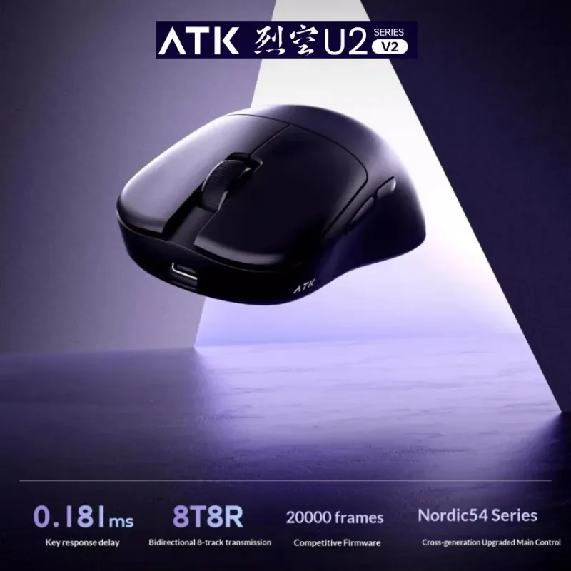 ATK U2 V2 Mini Ultimate Wireless Gaming Mouse 1